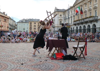 The Squasciò in piazza Chanoux