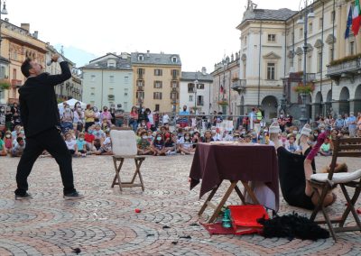 The Squasciò in piazza Chanoux