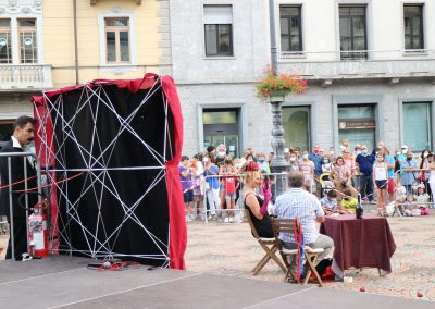 The Squasciò in piazza Chanoux