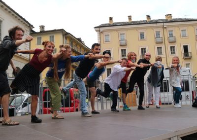 Gran finale con gli Artisti dell'edizione 2021 sul palco in piazza Chanoux