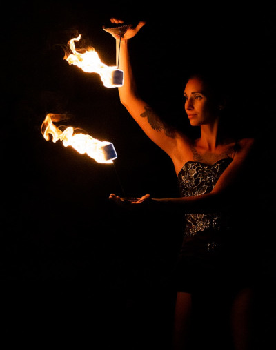 La Chimica del Fuoco al Festival degli Artisti di Strada 2021